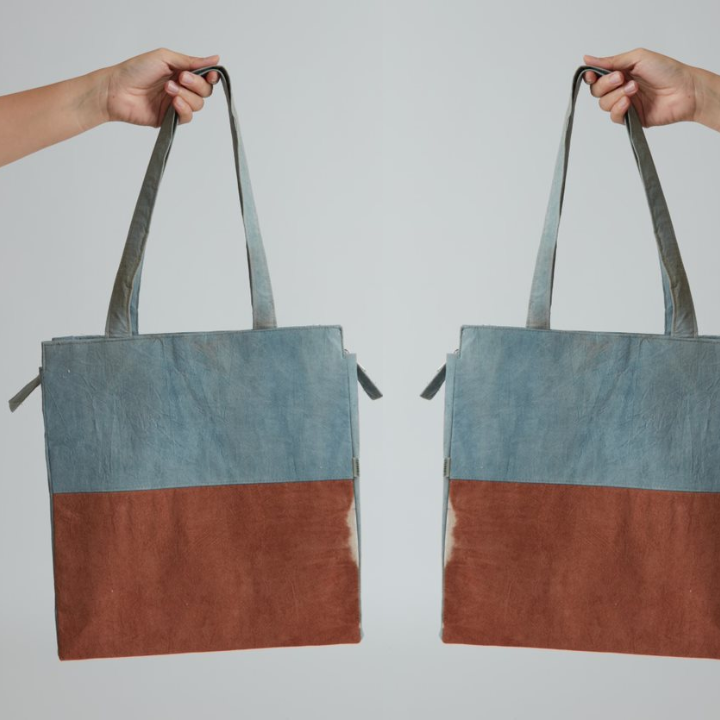 กระเป๋า tote bag ย้อมสีธรรมชาติ
